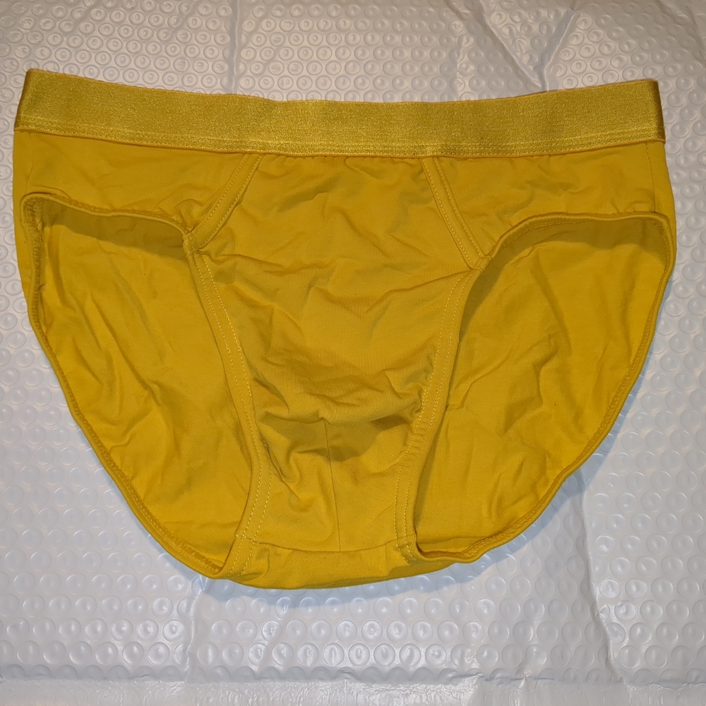 Unbranded Yellow Cotton Briefs Size XL